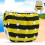 (Bee) Baby Adjustable Waterproof Pool Training Pants Tortoise 4