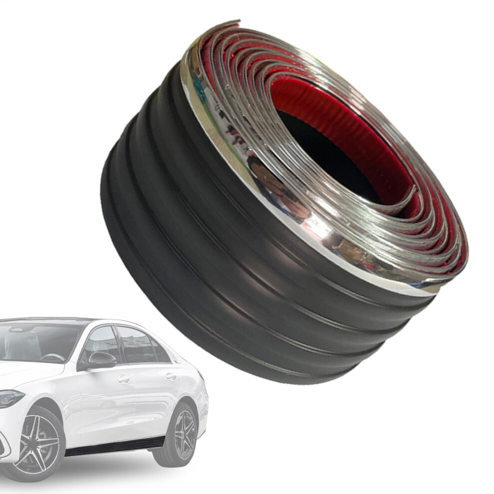 Side Skirts Anti-Scratch Door Strip Reinforced Anti-Collision Skirts For Racing Modified Vehicles 2M Track Protection 9084446715699