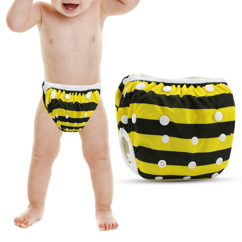 (Bee) Baby Adjustable Waterproof Pool Training Pants Tortoise 1