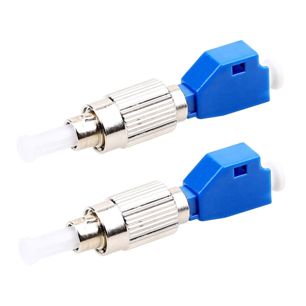 Hybrid Adapter Converter Fiber Optic Adapters Fc Male To Lc Female Connector 2 Pieces For Optical Network 9105992851522