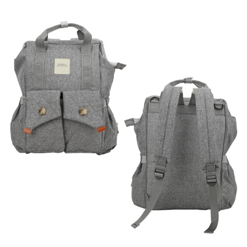 (Gray L) Zaino Mamma Impermeabile Grigio L 1
