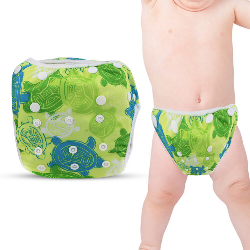 (Tortoise) Baby Adjustable Waterproof Pool Training Pants Tortoise 2
