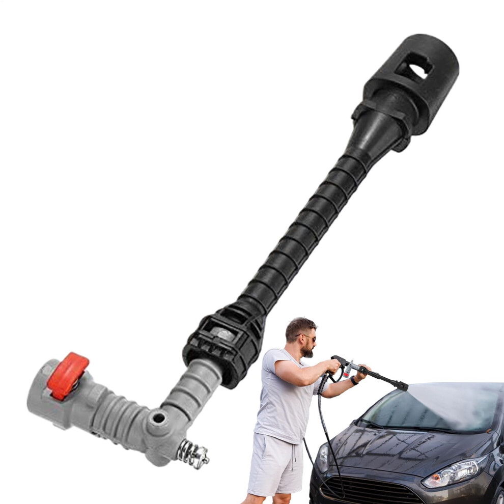 High Pressure Nozzle For Car Washing, Universal Hose Sprayer, Adjustable Spray Pattern, Decks Patios Driveways 9105992851508
