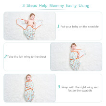Baby-Schlafsack 2er Set Weich Baumwolle Groß 5-7 Monate