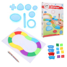 Multi-Shape Geometric Painting Ruler Art Kit