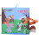 (Wild Type) Washable Baby Animal Tail Cloth Book Educational 1
