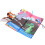 (Wild Type) Washable Baby Animal Tail Cloth Book Educational 3