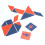Houten Puzzelbord Geometrie Educatief 3