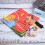 (Poultry Type) Washable Baby Animal Tail Cloth Book Educational 4