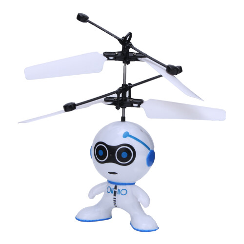 (White) Intelligente Robot Vliegtuig Speelgoed Wit 1