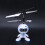 (White) Intelligente Robot Vliegtuig Speelgoed Wit 3