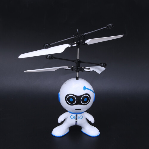 (White) Intelligente Robot Vliegtuig Speelgoed Wit 2