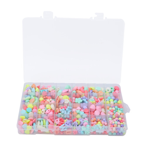 24-fach DIY-Buntperlen-Set für Kinder 2
