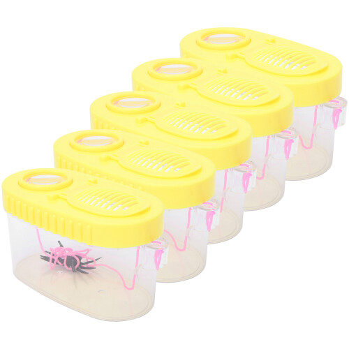 5x Kinderen Insecten Viewer Vergrootglas Bug Box Speelgoed 1