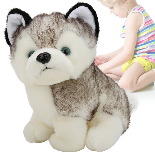 (28cm) Husky-Kuscheltier 28cm Kinder-Geschenk 2