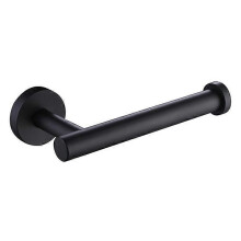 Wall Mounted Toilet Paper Holder 304 Stainless Steel Polished Toilet Paper Holder, Black