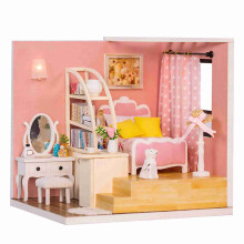 (M-012) DIY Wooden Miniature Doll House M-012 Gift