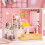 (M-012) Casa delle Bambole in Legno M-012 4