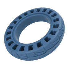 10 Zoll blauer Dual-Sechskant-Gummireifen für Elektroscooter, Durchmesser 22,5 cm