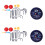 2x Milky Way Solar System Planets DIY Model 1