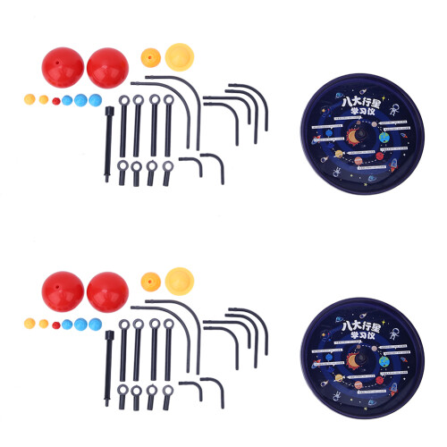 2x Milky Way Solar System Planets DIY Model