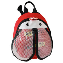 (Red) Cartoon-Tier Schulrucksack für Kinder verstellbar Rot