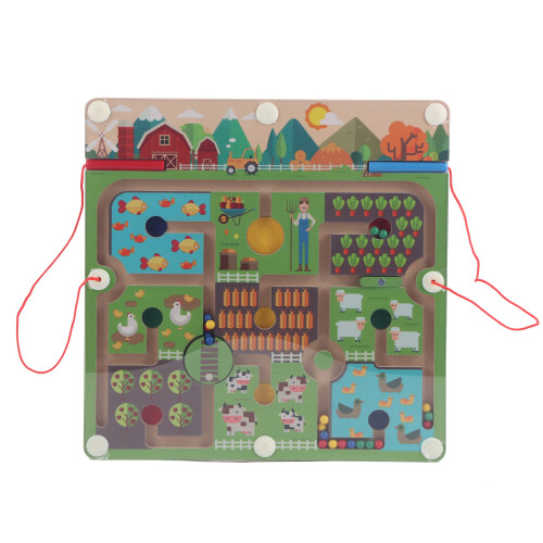 Magnetisch Houten Maze Speelgoed Kinderen