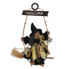 (Witch with Black Cap) Halloween Hexen-Anhänger schwarze Kappe