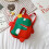 (Red) Children Dinosaur School Bag Adjustable Backpack Dark Blue 5
