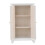 Mini-Kleiderschrank Weiß Holz Doppeltür 3