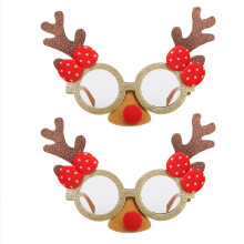(Type E) Kerst decoratieve bril fotorekwisieten