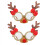 (Type E) Kerst decoratieve bril fotorekwisieten 1
