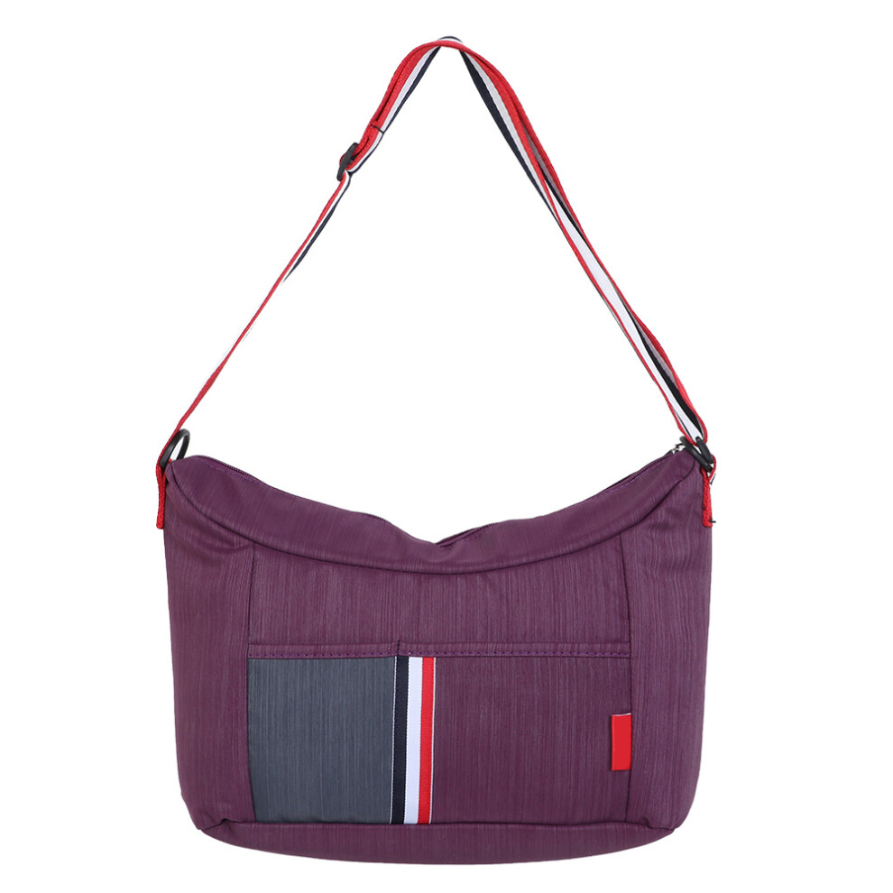 (Purple  S ) Multi Functional Waterproof Stroller Diaper Bag Purple S