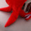 Red Hat Comfortable Plush Cute Appearance Warm Hat for Party 5