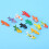 (Fish) 36-delige Dierfiguren Educatief Speelgoed 4