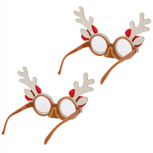(Type E) Kerst decoratieve bril fotorekwisieten 2