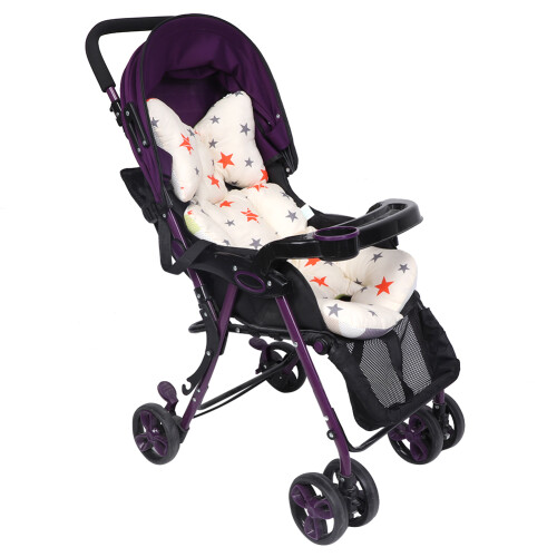 Child Stroller Cotton Breathable Protection Mat Seat Pad (Red) 2