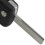 2-button key shell compatible with CE0536 folding key for Peugeot 207 307 308 C 3