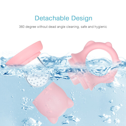 Ciuccio silicone per bambini facile pulizia 2