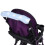 Weiche Schweißabsorbierende Lenkerabdeckung für Kinderwagen Blau 4