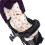 Child Stroller Cotton Breathable Protection Mat Seat Pad (Red) 2