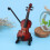 1:12 Wooden Violin Model with Box 5