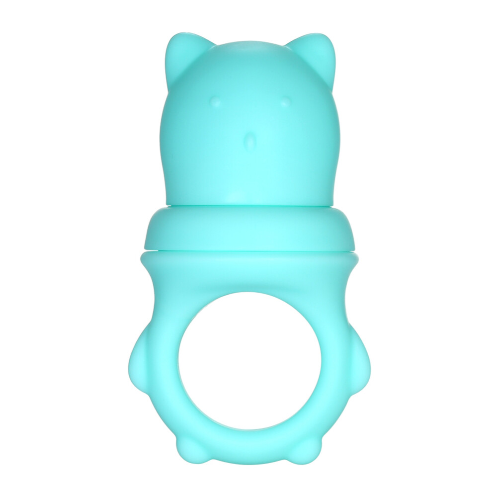 Baby Food Feeder Silicone Pacifier Teether Infant Toddler Easy Clean
