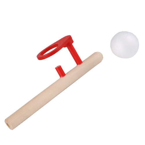 2x Wooden Blowing Ball Set for Kids 1