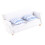 1/12 Mini 2-Seater Sofa Set with Cushion 3