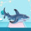Shark Shape Plastic Animal Toy 5
