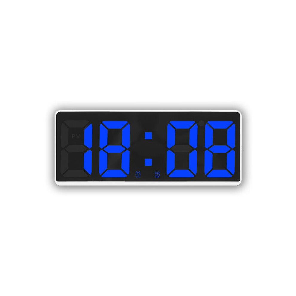Kikidex (As Show, One Size) Digital Alarm Clock For Bedrooms With Adjustable Temperature And Brightness