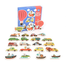 Holzpuzzle für Kinder, Lernspielzeug (Verkehr)