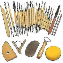 Pottery Tool Clay Sculpting Tools Chisel for Potter/ceramic Artist Kit 30 Pcs