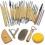 Pottery Tool Clay Sculpting Tools Chisel for Potter/ceramic Artist Kit 30 Pcs 1